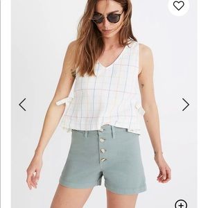 NWT Madewell Emmett Shorts